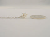 Signed Vintage Sterling Silver & Cap Topped Creamy White Pearl Pendant Fancy Chain Sparkly Necklace 18"