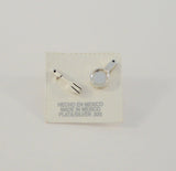 New Detailed Dainty Signed Mexican Sterling Silver Frying Pan Skillet & Spatula Stud Pierced Earrings Chef Kitchen Theme