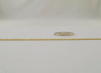 Vintage Solid 14K Yellow Gold 3.5mm Fancy Bismarck Link Bracelet w/ Safety Catch 7.25"